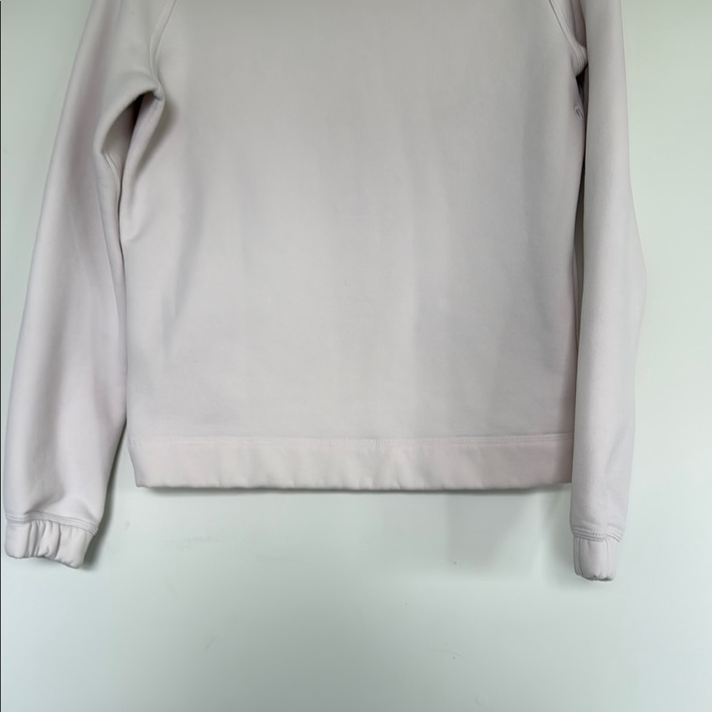 Lululemon Light Pink Sweatshirt with Gray Leopard Print - Picture 6 of 6